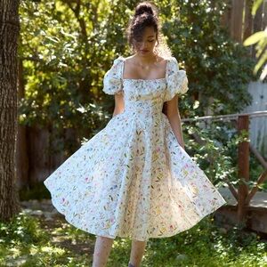 1X Selkie Day Dress in Wildflower Kilburn